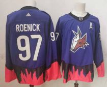 NHL Arizona Coyotes #97 Jeremy Roenick Purple Jersey