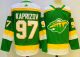 Men's Minnesota Wild #97 Kirill Kaprizov Green 2022 Reverse Retro Jersey