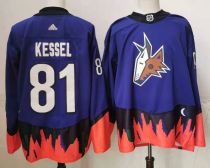 NHL Arizona Coyotes #81 Phil Kessel Purple Jersey