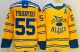 Men's St. Louis Blues #55 Colton Parayko Yellow 2022-23 Reverse Retro Jersey