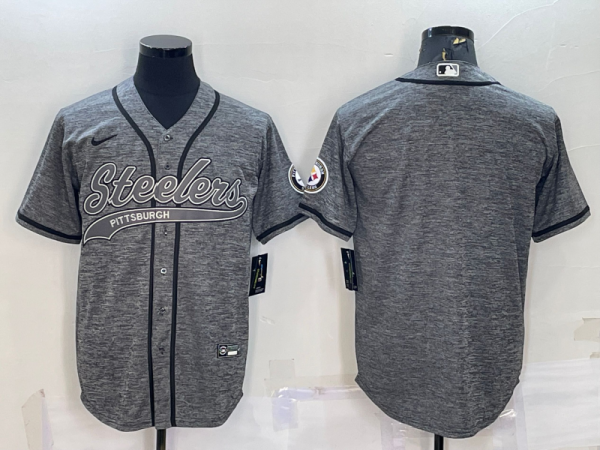 Men's Los Angeles Rams Blank Grey Baseball Nike Jersey