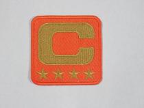 Denver Broncos Orange Captain C Patch