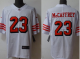 Men's San Francisco 49ers #23 Christian McCaffrey 2022 White Alternate Vapor Limited Jersey