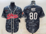 Men's San Francisco 49ers #80 Jerry Rice Fashion Baseball Nike Jersey