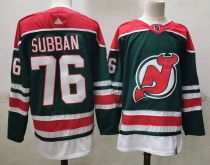 NHL New Jersey Devils #76 Subban Green 2020 New Adidas Jersey