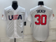 MLB USA Baseball Kyle Tucker 2023 World Baseball Classic White Jersey