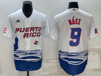 MLB USA Baseball Javier Báez 2023 World Baseball Classic White Jersey