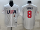 MLB USA Baseball Trea Turner 2023 World Baseball Classic White Jersey