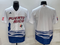 MLB USA Baseball Blank 2023 World Baseball Classic White Jersey