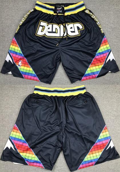 NBA Denver Nuggets Navy Shorts