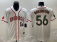 Men's Mexico Baseball #56 Randy Arozarena 2023 White World Baseball Classic Stitched