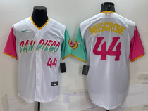 MLB San Diego Padres #44 Joe Musgrove  White 2022 City Connect Jersey
