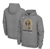 Men's Denver Nuggets Heather Gray 2023 NBA Finals Champions Locker Room