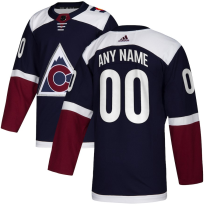 Adidas Men's Customized Colorado Avalanche Navy Blue Stitched NHL Jersey