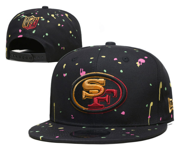 San Francisco 49ers Black Fashion Snapbacks