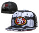 San Francisco 49ers Black Fashion Snapbacks