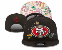 San Francisco 49ers Black Fashion Snapbacks