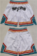 NBA San Antonio Spurs White Shorts (Run Smaller)