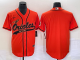 MLB Baltimore Orioles Blank Orange Baseball Stitched Jersey