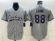 Men's Dallas Cowboys #88 CeeDee Lamb Gray With Patch Cool Base Stitched Baseball