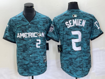 MLB National League #2 Marcus Semien 2023 MLB All-Star Nike Jersey