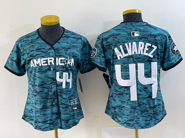 Women MLB National League #44 Yordan Alvarez 2023 MLB All-Star Nike Jersey