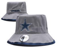 Dallas Cowboys NFL Grey Fisherman's Hat