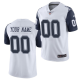 Men's Dallas Cowboys Customized White Color Rush Limited Jersey