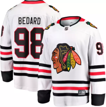 NHL Chicago Blackhawks #98 Connor Bedard White  Adidas Stitched Jersey