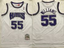 NBA Sacramento Kings #55 Jason Williams White Jersey