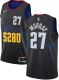 Men's Denver Nuggets #27 Jamal Murray Black 2023 City Edition Stitched Basketball Jersey