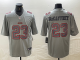 Men's San Francisco 49ers #23 Christian McCaffrey Grey Atmosphere Fashion Limited Jersey