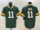 Men's Green Bay Packers #11 Jayden Reed Green Vapor Untouchable Limited Jersey