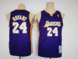 NBA Los Angeles Lakers #24 Kobe Bryant Yellow Throwback Youth Jersey