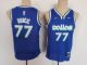 NBA Dallas Mavericks #77 Luka Doncic Blue Youth Jersey