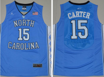 North Carolina Vince Carter #15 Blue College Basketball Jersey