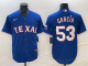 Men's Texas Rangers #53 Adolis García Royal Nike Game Jersey