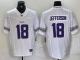 Men's Minnesota Vikings #18 Justin Jefferson White F.U.S.E. Winter Warrior Limited Jersey