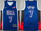 Men’s National Team #7 Kevin Durant 2024 USA Dream Team Olympics Jersey