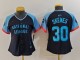 Women Pittsburgh Pirates #30 Paul Skenes 2024 All-Star Stitched Jersey