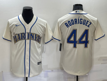Men's Seattle Mariners #44 Julio Rodriguez Grem Game Nike Jersey