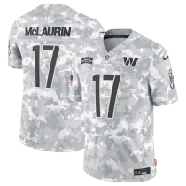 Men's Washington Commanders #17 Terry McLaurin Arctic Camo 2024 F.U.S.E. Salute to Service Jersey