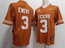 Men's Texas Longhorns #3 Quinn Ewers Orange F.U.S.E Limited Stitched Jersey