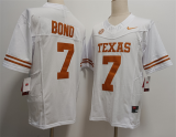 Men's Texas Longhorns #7 Isaiah Bond White F.U.S.E Limited Stitched Jersey