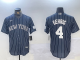 Men's New York Yankees #4 Lou Gehrig White Cool Base Stitched Baseball Jersey