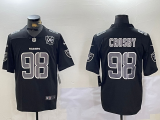 Men's Las Vegas Raiders #98 Maxx Crosby Black Fashion Limited Jersey