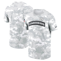 Men's Washington Commanders Active Player Custom 2024 F.U.S.E. Arctic Camo Salute to