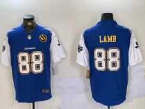 Men's Dallas Cowboys #88 CeeDee Lamb 2024 Blue F.U.S.E. Limited Jersey
