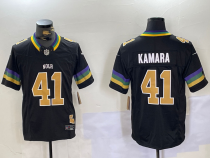 Men's New Orleans Saints #41 Alvin Kamara Black 2023 F.U.S.E Vapor Untouchable Limited Jersey