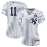 Women's New York Yankees #11 Anthony Volpe White 2024 World Series Baseball Jersey